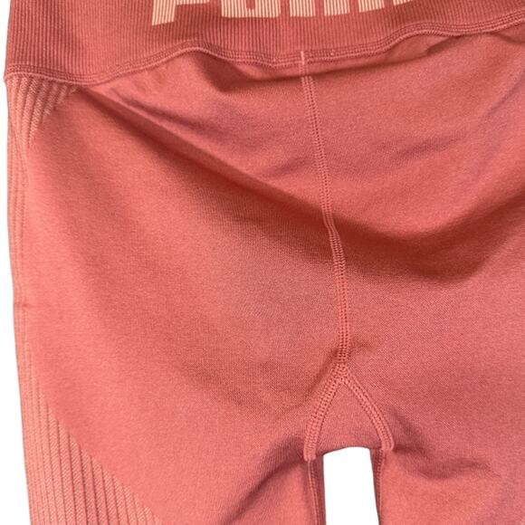 Puma Blush Pink Athletic Running Stretch Full Length Leggings Women Sz S - Picture 8 of 10